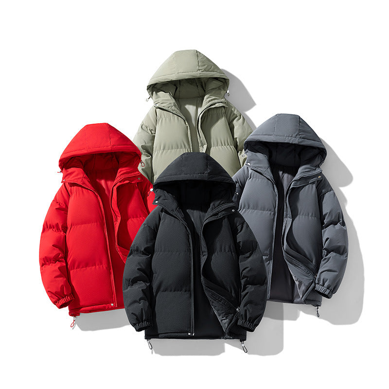 2024062502 Hooded zipper down jacket