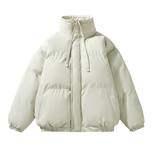 2024082302 Stand-up collar zipper down jacket