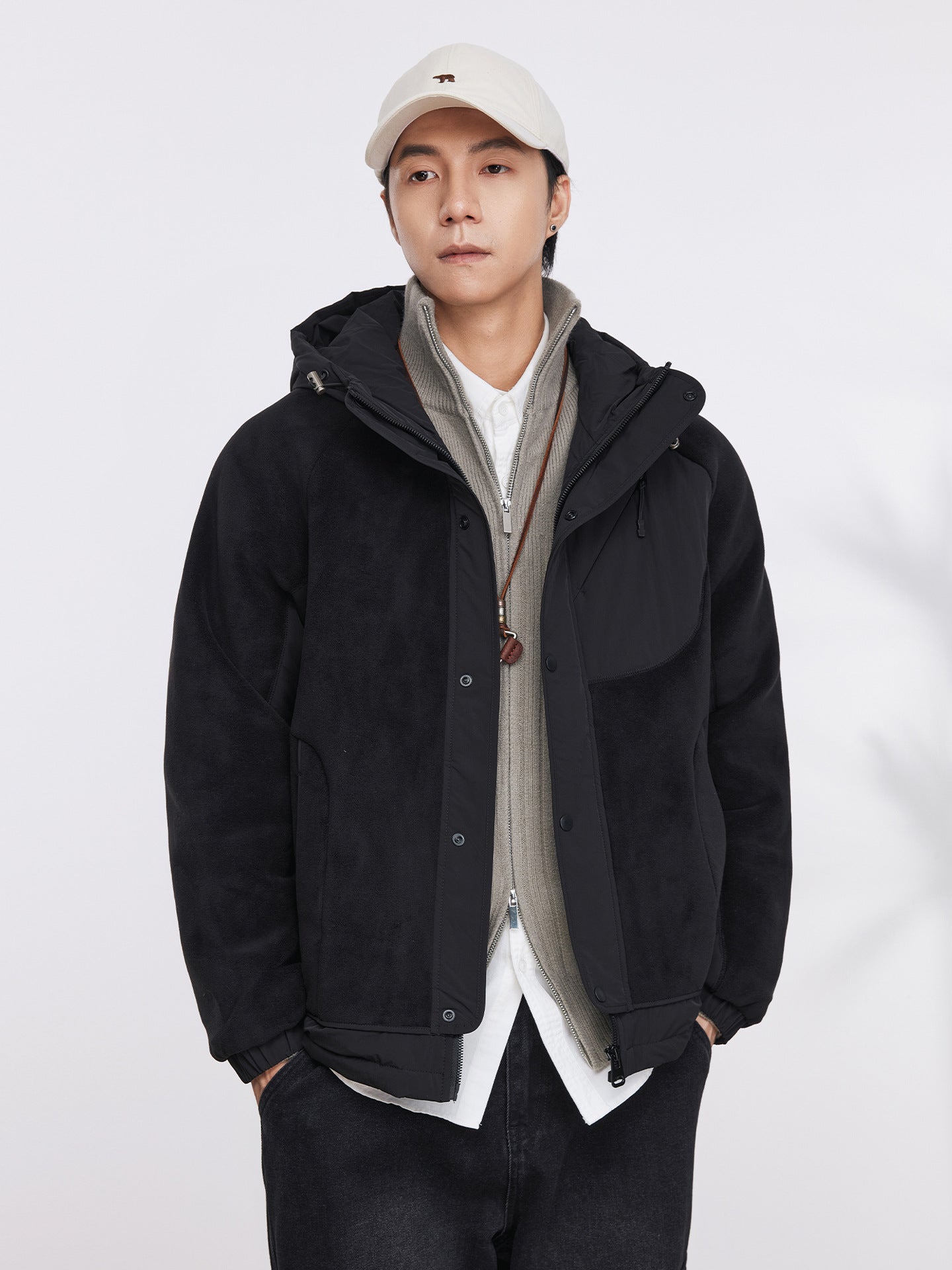 2024082300 Hooded coat