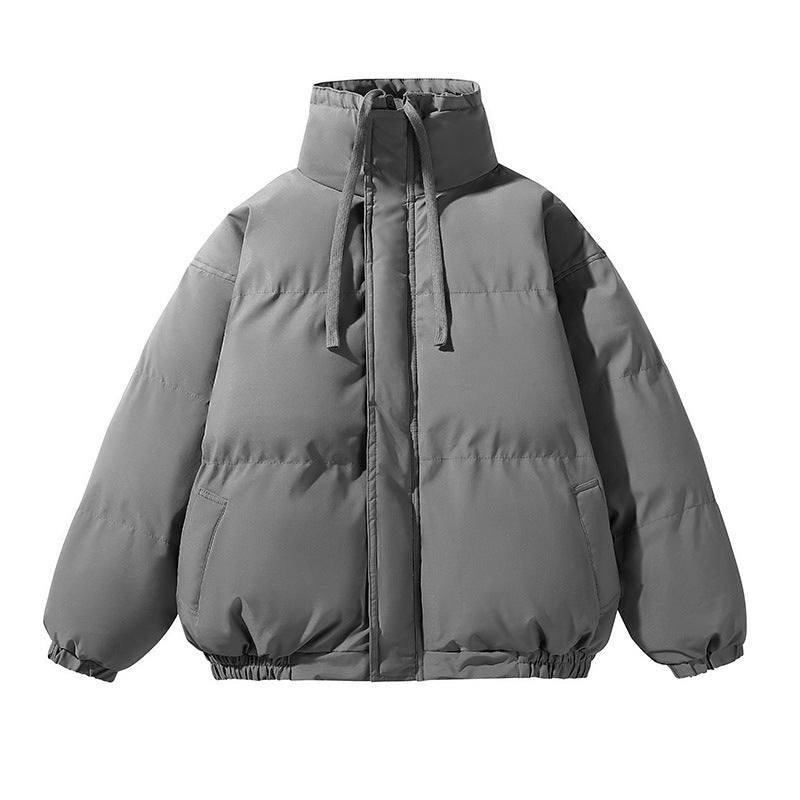 2024082302 Stand-up collar zipper down jacket