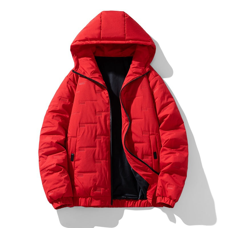 2024041902 Hooded padded jacket