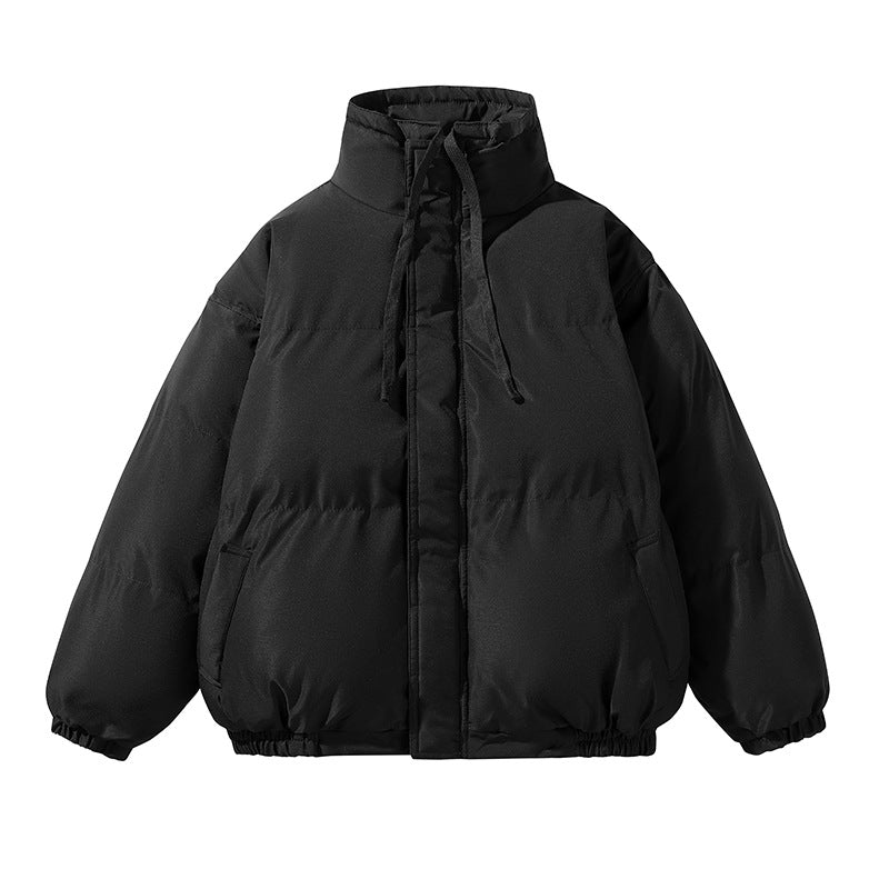 2024082302 Stand-up collar zipper down jacket