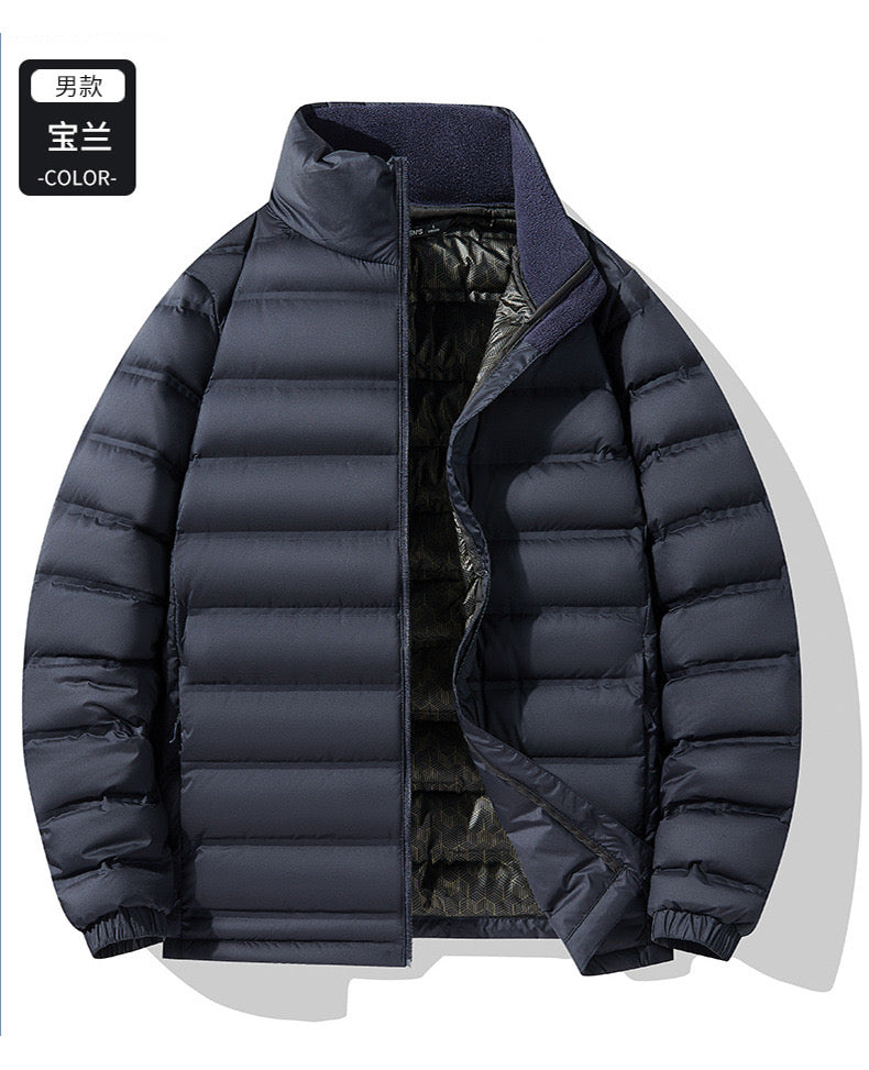 H2024102000 Stand collar bread jacket