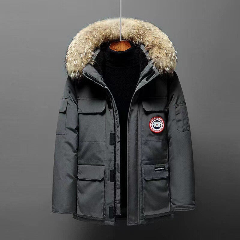 H2024102010 Hooded padded jacket