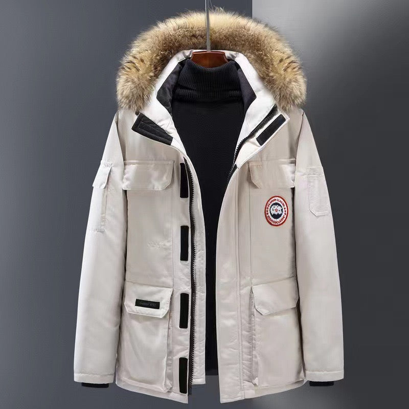 H2024102010 Hooded padded jacket